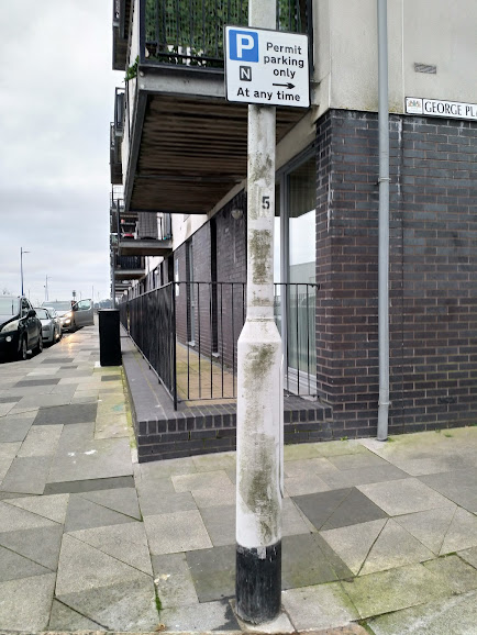 George Place - Dirty lamp post