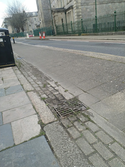 Durnford Street - Dropped curb